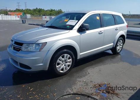 2014 Dodge Journey American Value Pkg z USA, uszkodzony, nr VIN 3C4PDCABXET237111